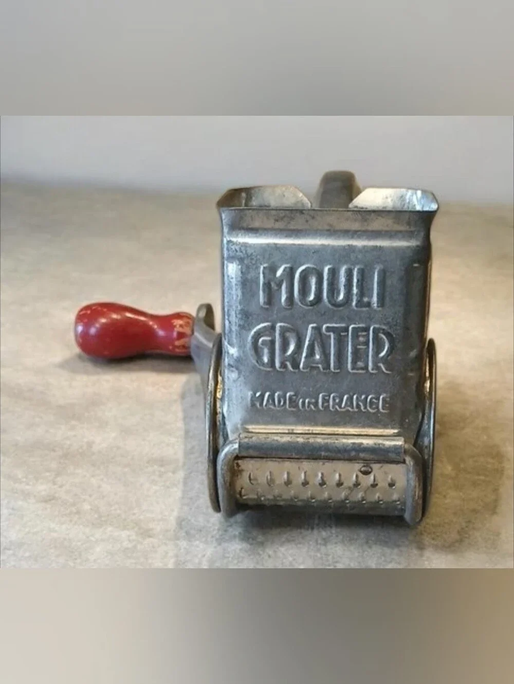 Vintage Mouli Grater Classic Hand-Operated Kitchen Tool Manufactured in France